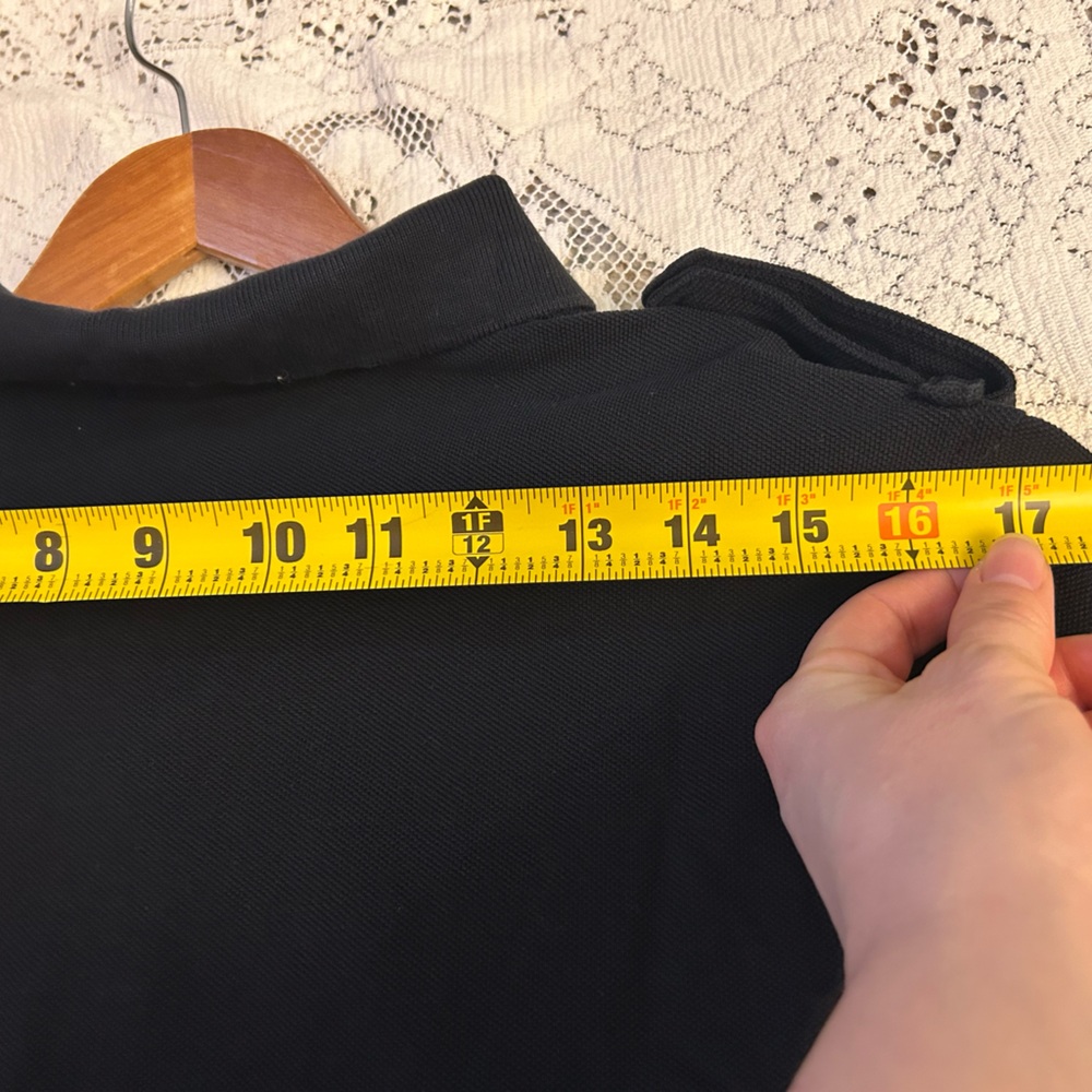 Burberry Men's Dark Polo Shirt - Picture 5 of 6